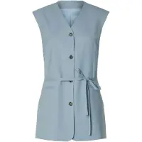 Selected Gilet de costume 'SLHLisa' bleu-gris