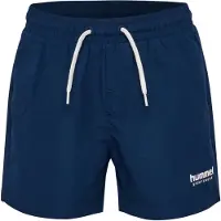 Hummel Maillot de bain de sport bleu marine / blanc