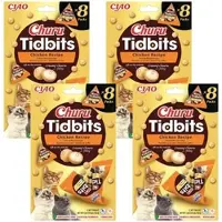 Inaba Churu Tidbits Friandises Au Poulet Pour Chat 8x96g