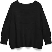 Vero Moda Pull-over 'VMNew Nora' noir