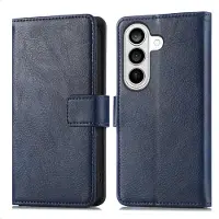 IMoshion Étui de télephone portefeuille de luxe Samsung Galaxy S26 Plus - Bleu foncé