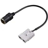 TRU COMPONENTS Hochstrom Batteriesteckverbinder auf KFZ Zigarettenanzünder-Buchse TC-12195696