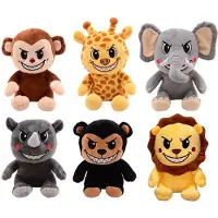 Johntoy Peluche XL Jouet dans une boîte Assortiment de 6 pièces Multicolore