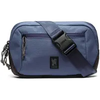 Chrome Ziptop Waist Bag Bleu