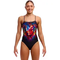 Funkita Single Strap Swimsuit Noir AUS 12 Femme