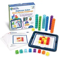 Learning Resources Kit MathLink – Collection de jeux de logique