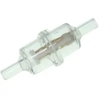 Polini Filtre à essence rond transparent 8mm