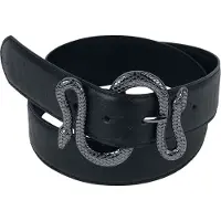 Black premium by emp Ceinture de - Celtic Snake - pour Unisexe - noir - Taille 85 cm