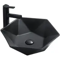 Mexen Mery lavabo à poser 48x41 cm noir mat (21984885)