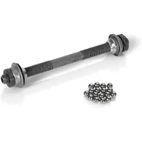 Xlc Evo Kit de réparation 'axe' HR comprenant axe, bagues à billes, embout, argent/gris (1 kit)