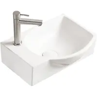 Mexen Mista Lavabo pour plan de travail droit 40 x 28 cm, blanc - 22174000R