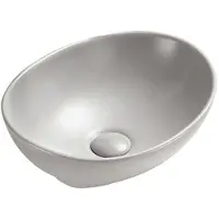 Mexen Elza lavabo à poser 40 x 33 cm, gris mat (21014067)