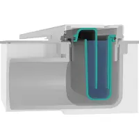 Hansgrohe RainDrain Flex kit de finition pour rigole de douche découpable 70cm Brushed Black Chrome