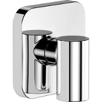 Hansgrohe FixFit Fine Q raccord mural avec clapet anti-retour, 28884000, 28884000