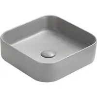 Mexen Vena lavabo pour plan de travail 37 x 37 cm, gris clair mat (22193761)
