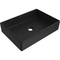 Mexen Lavabo à poser Goya 51x37 cm, noir mat (22185085)