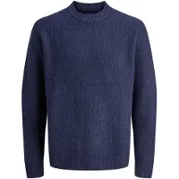 Jack & Jones Pull-over 'JORYORK OLLIE' bleu chiné