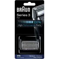 Braun Kombipack argenté, modèle 31 S, couleur argent