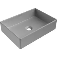 Mexen Lavabo à poser Goya 45x32 cm, gris mat (22184561)