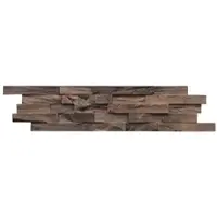 INDO Holz Revêtement mural Beachwood Hevea Coffee 1,01 m²