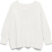 Vero Moda Pull-over 'VMNew Nora' blanc cassé