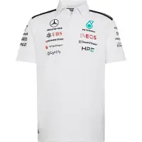 Adidas mercedes Homme - T-Shirts, Blanc - Taille XS - Jersey de coton