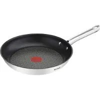 Tefal Poêle en acier inoxydable Duetto - 24 cm