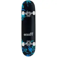Enuff Skateboards Floral Skateboard Noir
