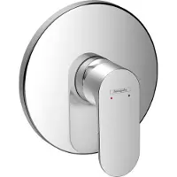 Hansgrohe Rebris S, mitigeur monocommande pour douche, encastré, pour iBox universal, chrome, 1 pièce.