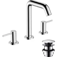 Hansgrohe Tecturis S robinetterie de lavabo 3 trous 150, portée 139mm, 73330000