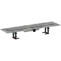Hansgrohe HG Caniveau de douche RainDrain Compact kit complet 700mm (700 mm)