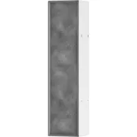Hansgrohe XtraStoris Rock Porte-brosse WC, avec tablette, porte carrelable, sans cadre, 145x140x595m