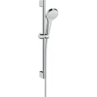 Hansgrohe Set de douche Vario EcoSmart avec barre Unica'Croma 65 cm blanc/chromé Croma Select 26563400