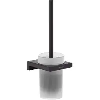 Hansgrohe Addstoris Garniture brosse WC mat noir 41752670