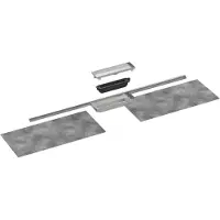 Hansgrohe RainDrain Minimalistic Set de finition Caniveau de douche 900, 56221000 (900 mm)