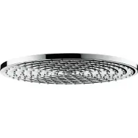 Hansgrohe Douche de tête Raindance S, 240 mm, 1 jet, technologie EcoSmart, avec bras de douche de 39 cm, finition chromée