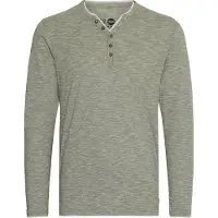 !Solid T-Shirt 'Belagos' marron / vert / blanc