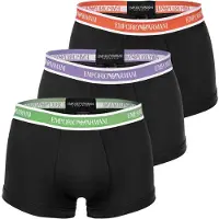 Emporio Armani Boxers vert pastel / lavande / homard / noir