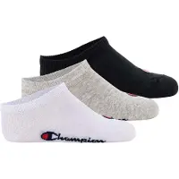Champion Chaussettes gris chiné / noir / blanc