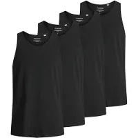 Jack & Jones Maillot de corps noir