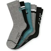 Schiesser Chaussettes ' "Jump" ' bleu / gris / noir