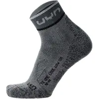 UYN Chaussettes de sport gris / gris foncé / noir