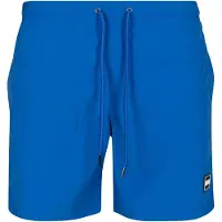 Urban Classics Shorts de bain bleu cobalt / noir / blanc