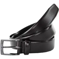 JOOP! Ceinture brun foncé / argent