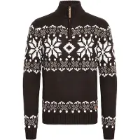 !Solid Pull-over 'Norwin' marron / gris / noir / blanc