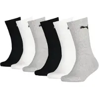 Puma Chaussettes gris / noir / blanc