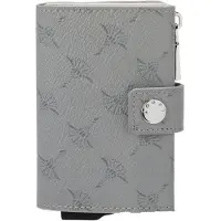 JOOP! Portefeuille pour femmes Cortina 1.0 C-Four E-Cage, capacité 12 cartes, 10 cm, avec protection RFID (gris givré)