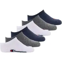 Champion Chaussettes bleu / gris / rouge / blanc