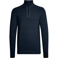 !Solid Pull-over 'Nick' bleu foncé