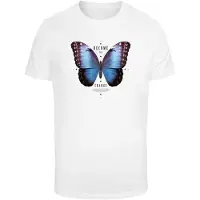 Mister tee T-Shirt ' Become the Change' mélange de couleurs / blanc